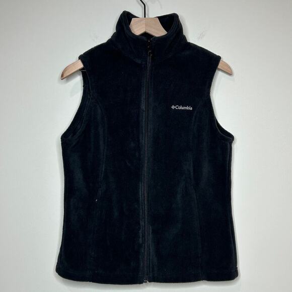 Columbia Jackets & Blazers - Columbia Sportswear Black Fleece Vest Size M